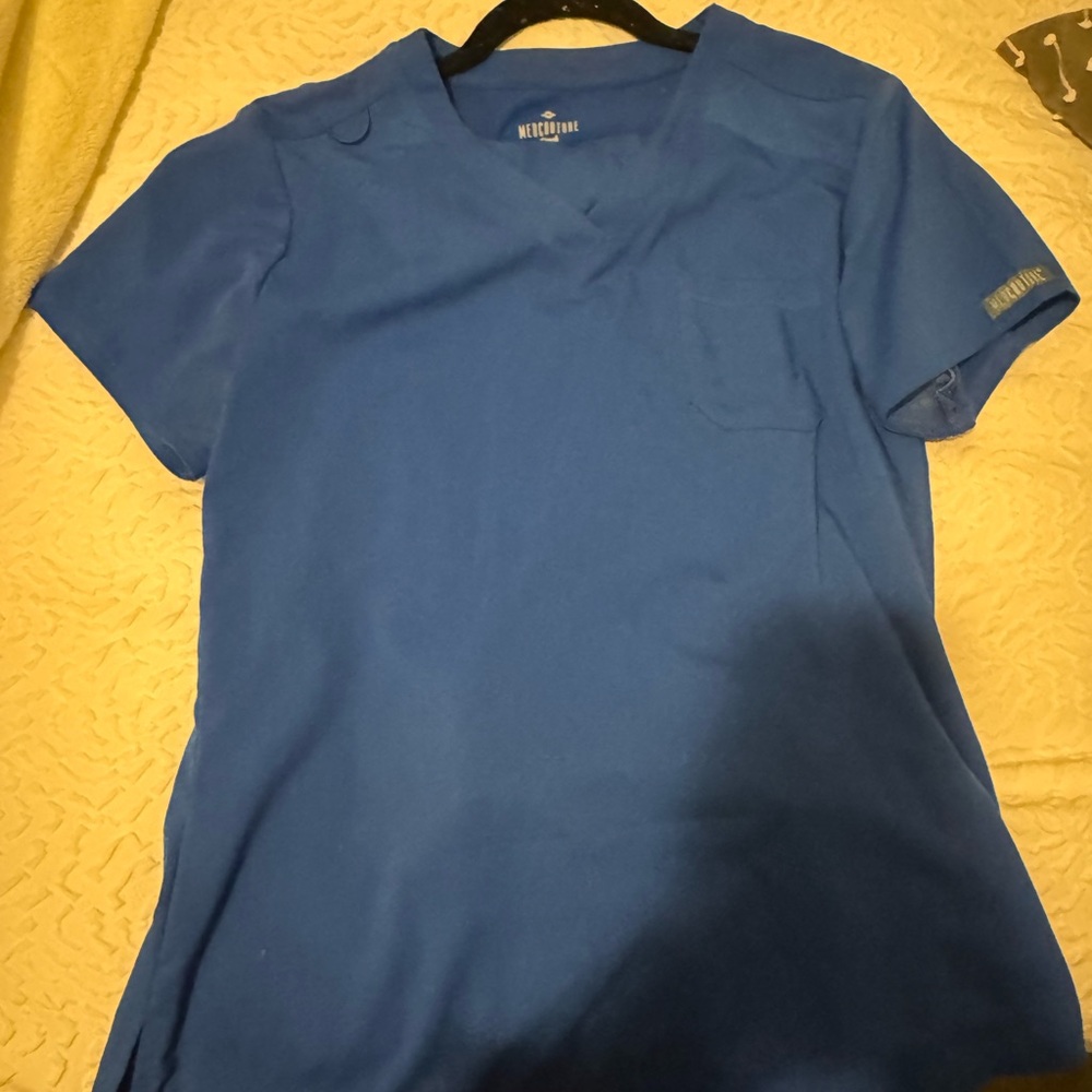Med Couture Royal Blue Scrub Set